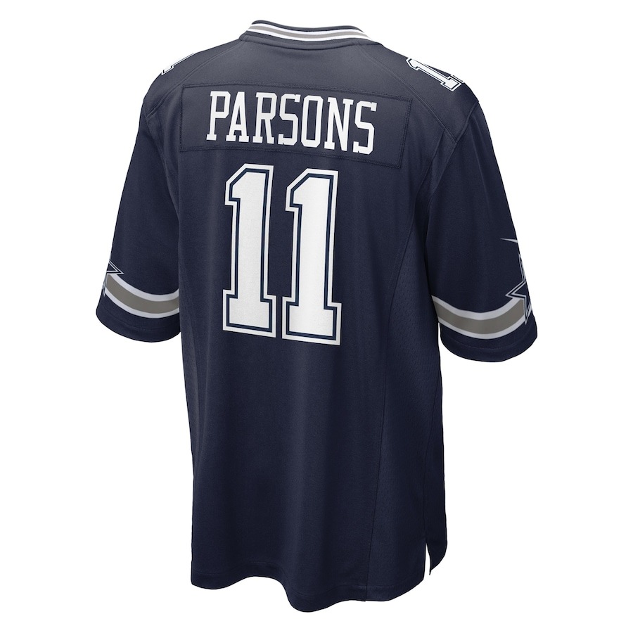 Men's Dallas Cowboys Micah Parsons Nike Navy Game Jersey - ujerseystore