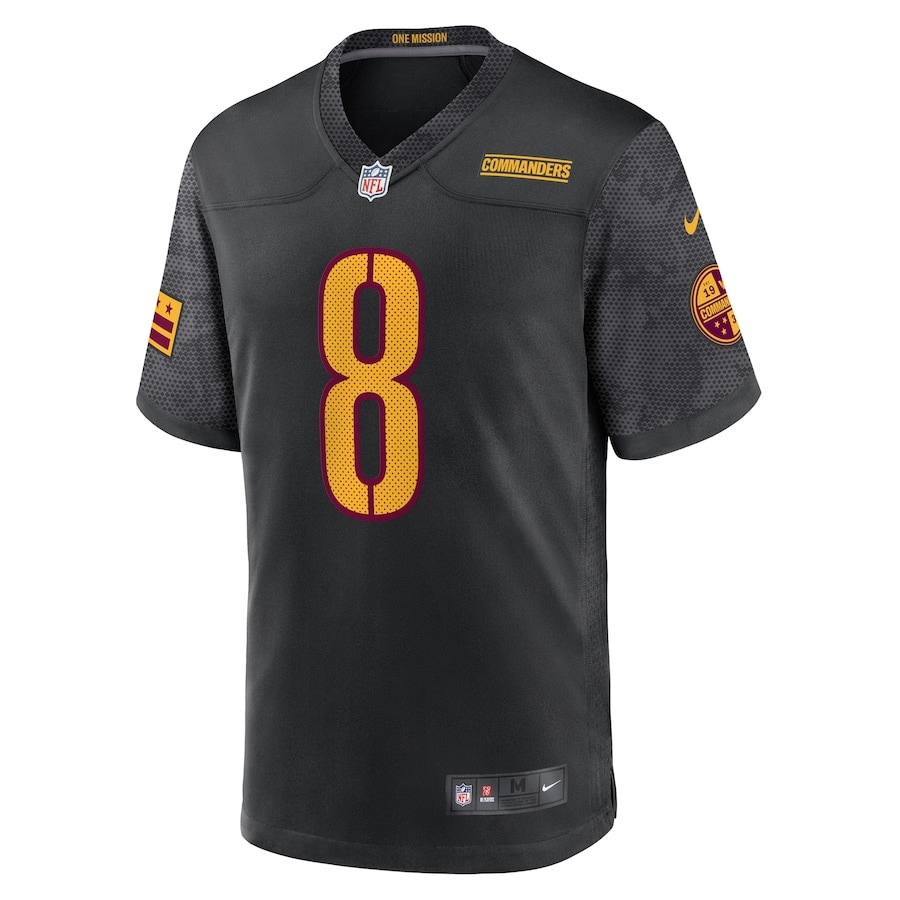 Men's Washington Commanders Brian Robinson Jr. Nike Black Alternate Game Jersey - ujerseystore