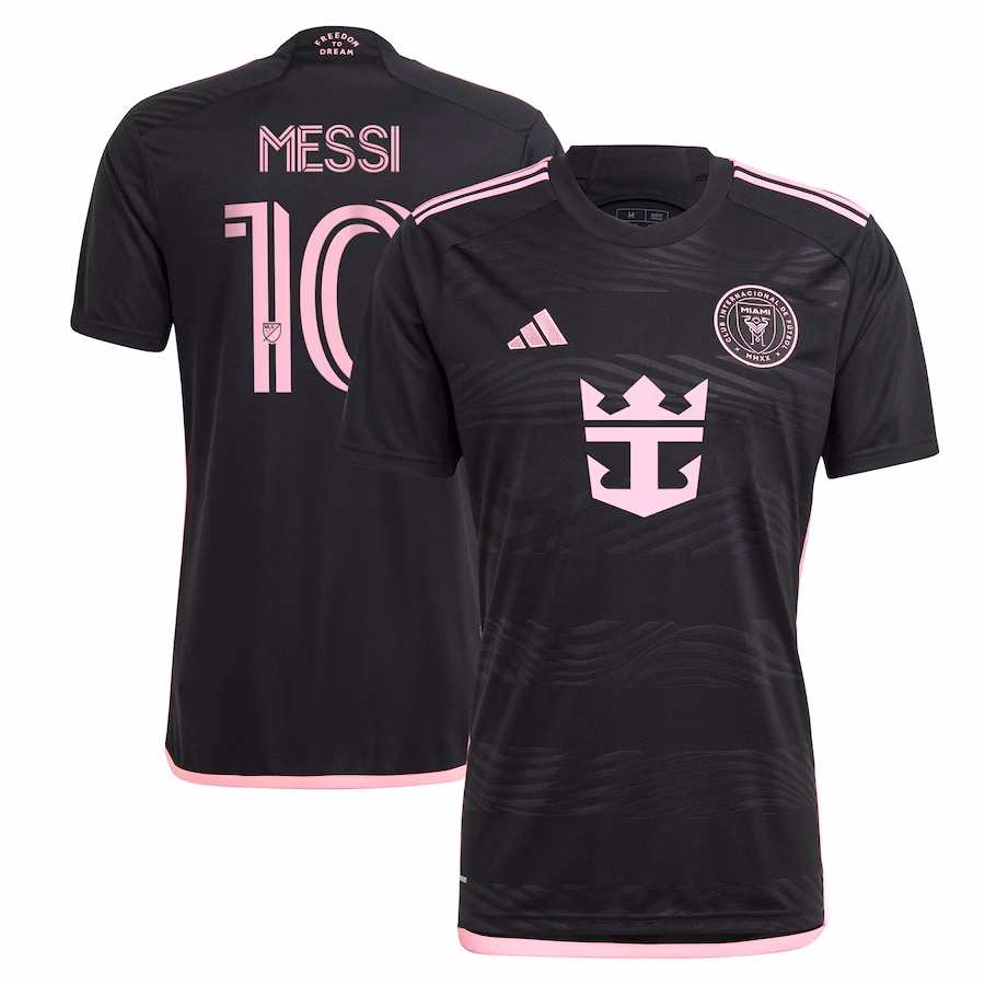Men's Inter Miami CF Lionel Messi adidas Black 2024 La Noche Replica Player Jersey - ujerseystore