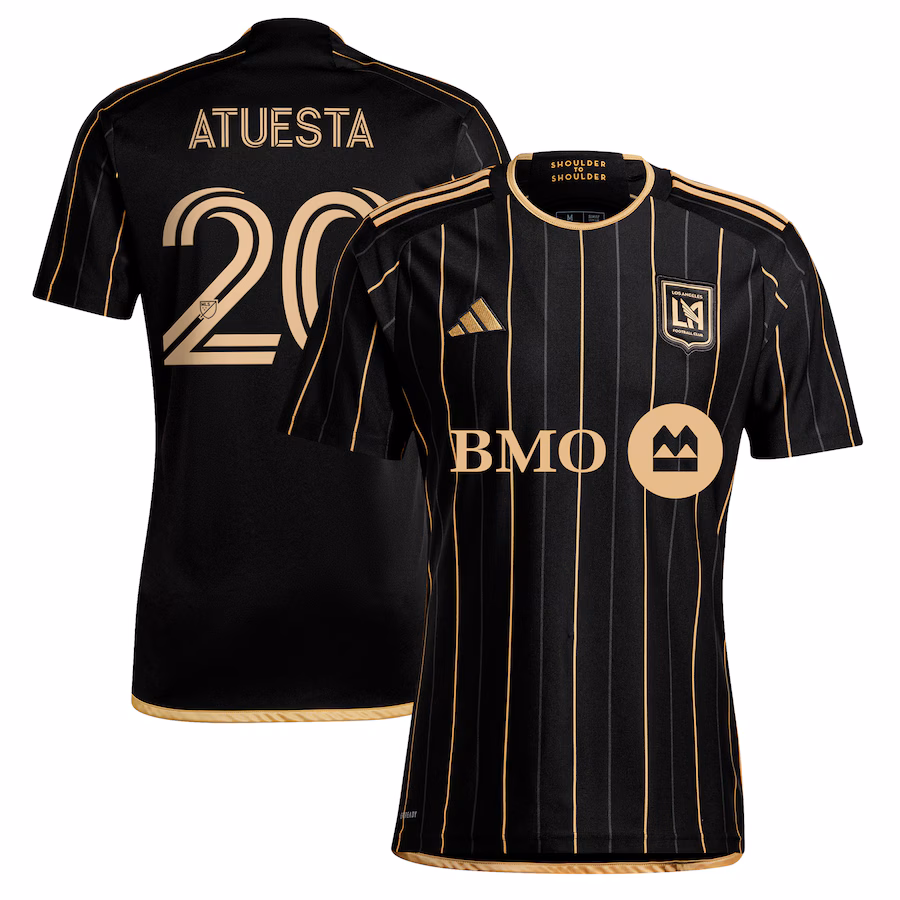Men's LAFC Eduard Atuesta adidas Black 2024 Primary Replica Player Jersey - ujerseystore