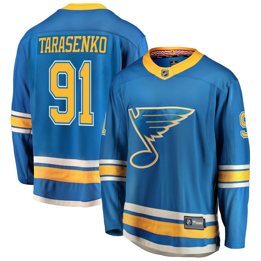 Youth St. Louis Blues Vladimir Tarasenko Fanatics Branded Blue Breakaway Alternate Player Jersey - ujerseystore
