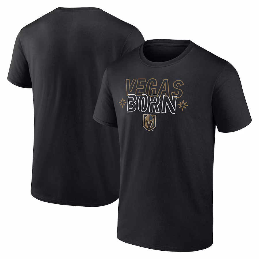 Men's Vegas Golden Knights Black District T-Shirt - ujerseystore