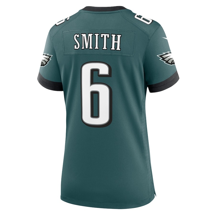 Women's Philadelphia Eagles DeVonta Smith Nike Midnight Green Team Game Jersey - ujerseystore