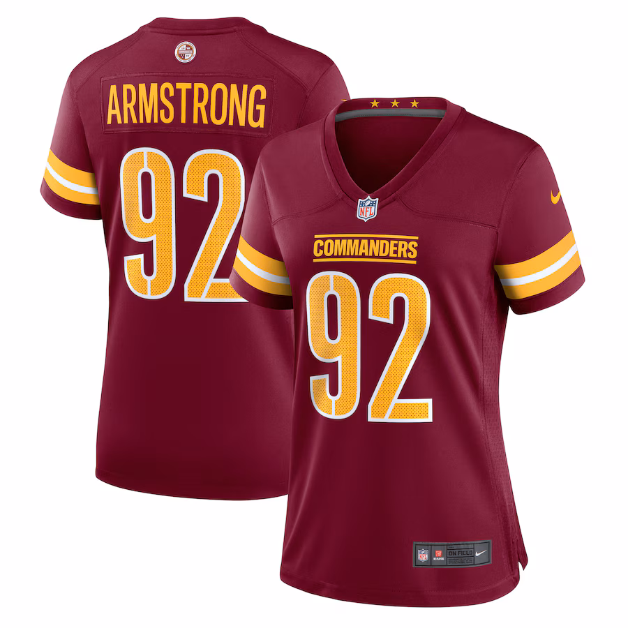 Women's Washington Commanders Dorance Armstrong Nike  Burgundy Game Jersey - ujerseystore