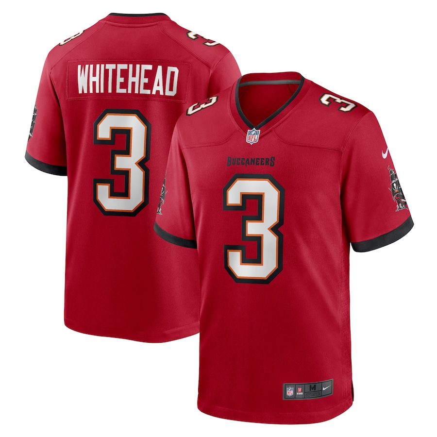 Men's Tampa Bay Buccaneers Jordan Whitehead Nike  Red  Game Jersey - ujerseystore
