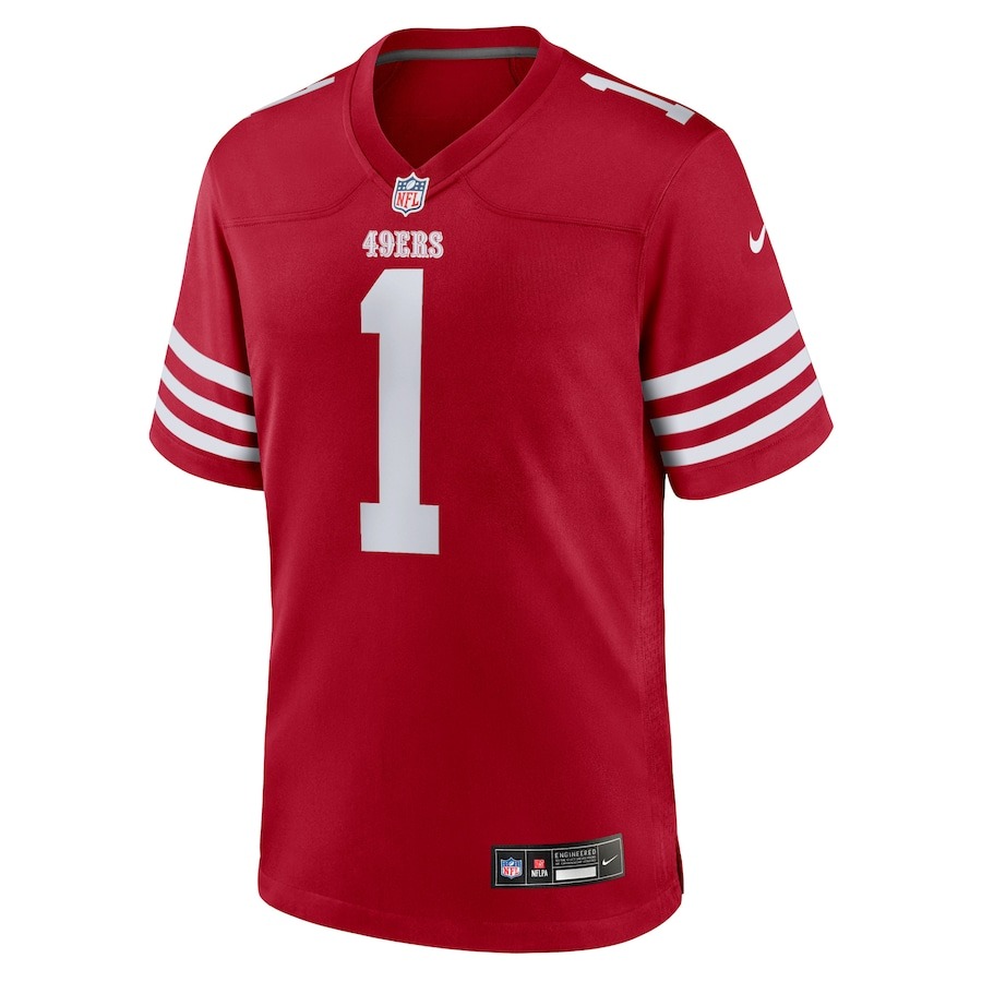 Men's San Francisco 49ers Deebo Samuel Sr Nike Scarlet Men's Nike Game Jersey - ujerseystore