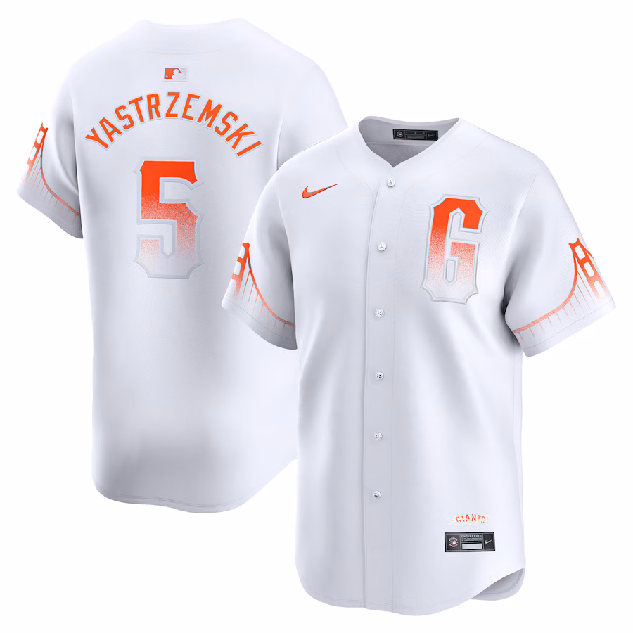 Men's San Francisco Giants Mike Yastrzemski Nike White City Connect Limited Player Jersey - ujerseystore