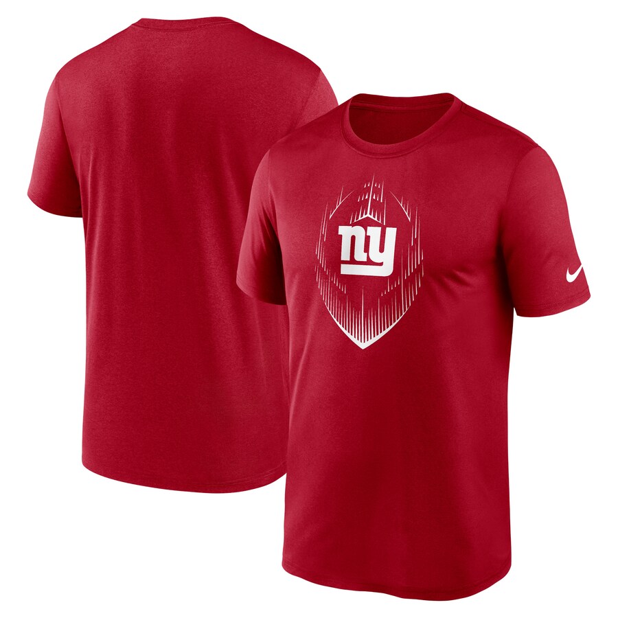 Men's New York Giants Nike Red Primetime Legend Icon Performance T-Shirt - ujerseystore