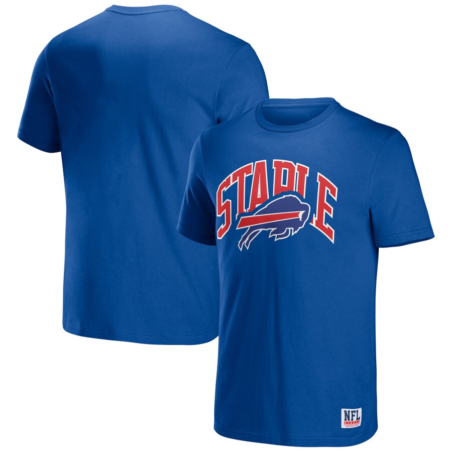 Men's Buffalo Bills NFL x Staple Royal Logo Lockup T-Shirt - ujerseystore