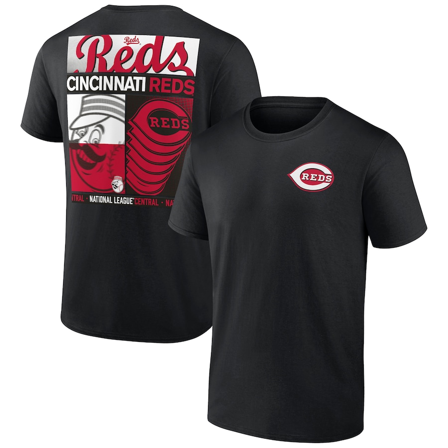 Men's Cincinnati Reds Black In Good Graces T-Shirt - ujerseystore