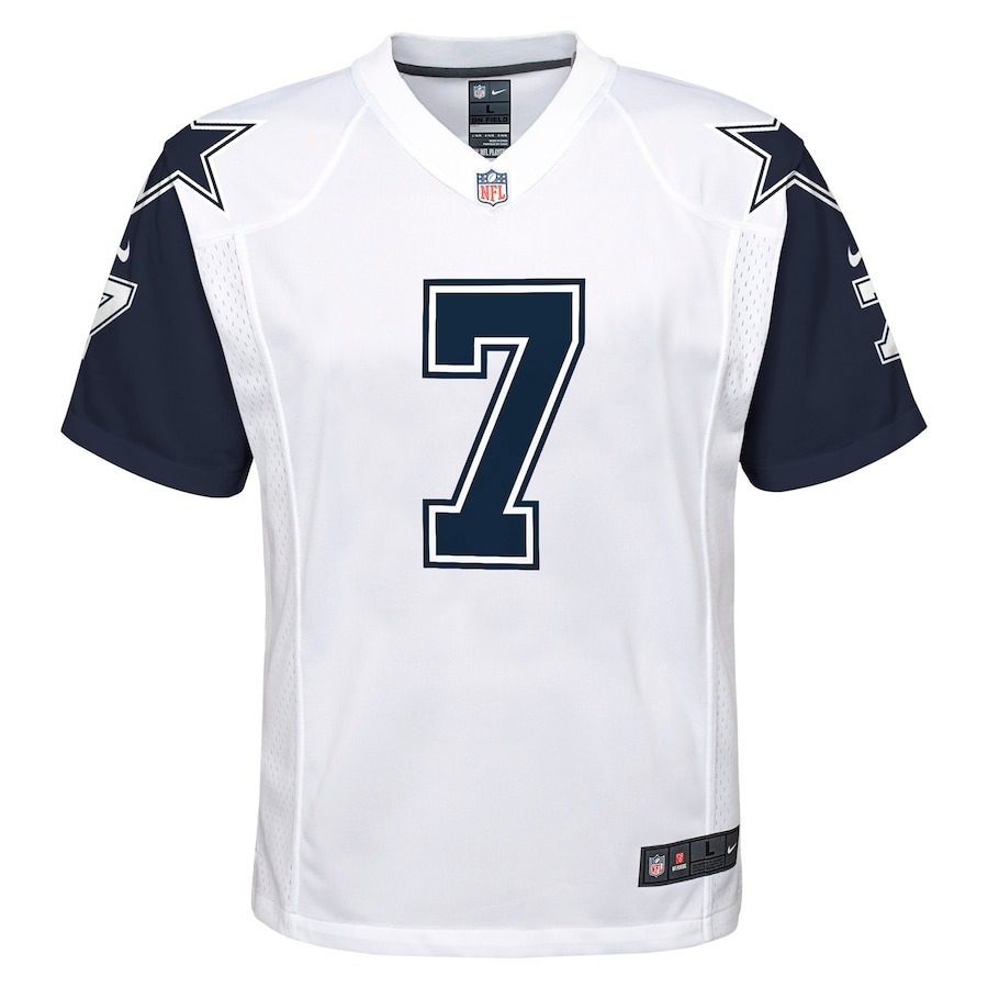 Youth Dallas Cowboys Trevon Diggs Nike White Alternate Game Jersey - ujerseystore