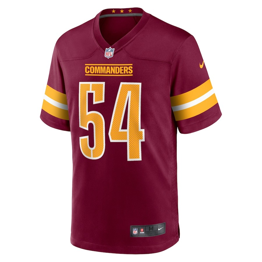 Men's Washington Commanders Bobby Wagner Nike Burgundy Game Player Jersey - ujerseystore