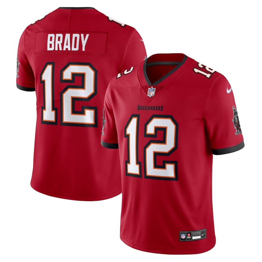 Men's Tampa Bay Buccaneers Tom Brady Nike Red  Vapor Untouchable Limited Jersey - ujerseystore