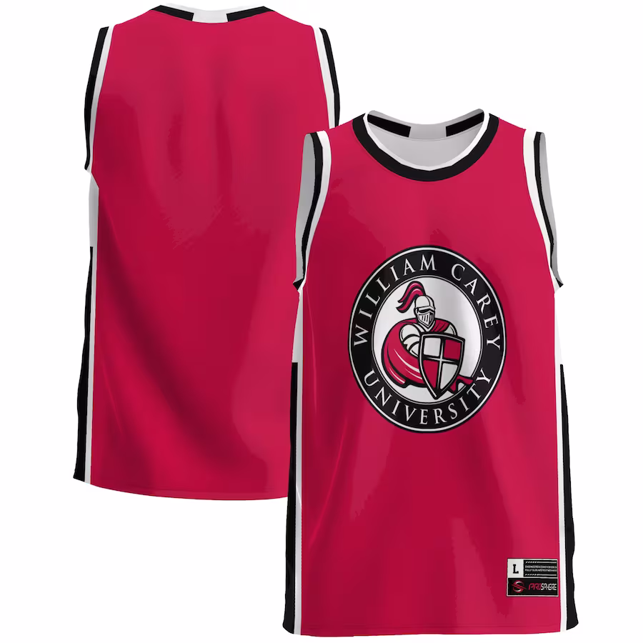 William Carey Crusaders GameDay Greats  Lightweight Basketball Jersey - Red - ujerseystore