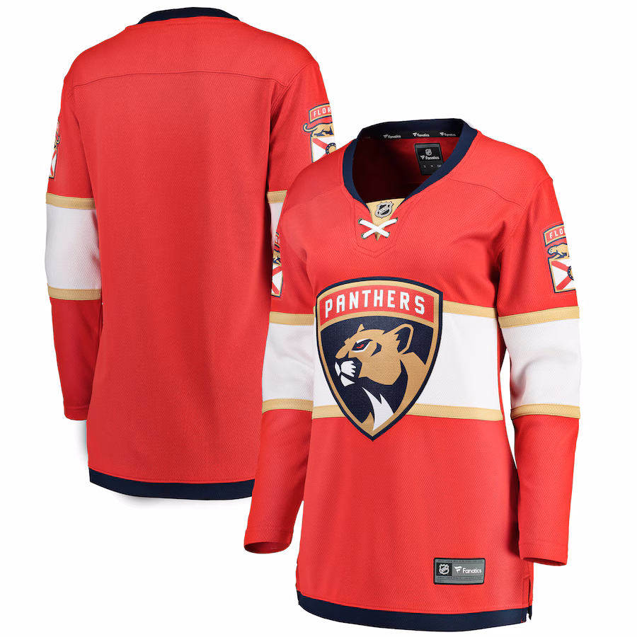 Women's Florida Panthers Fanatics Red Breakaway Home Jersey - ujerseystore