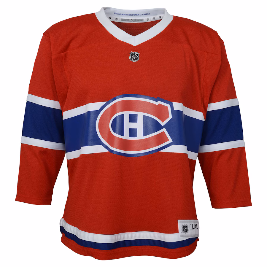 Youth Montreal Canadiens Red Replica Jersey - ujerseystore