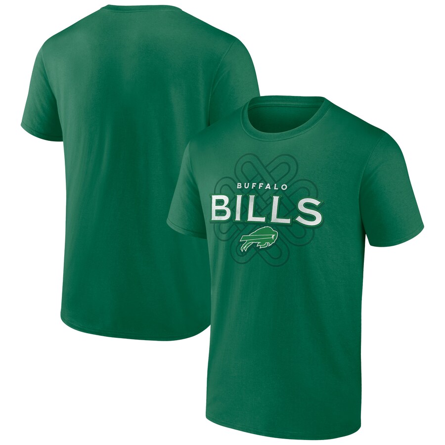 Men's Buffalo Bills Kelly Green Celtic Knot T-Shirt - ujerseystore
