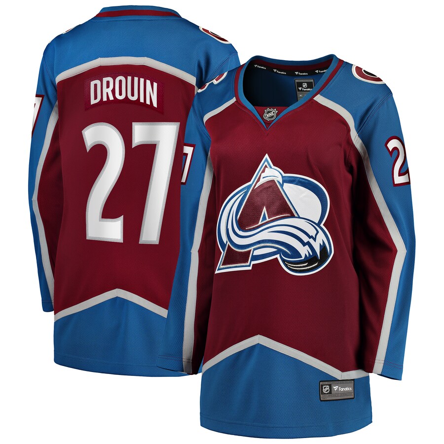 Women's Colorado Avalanche Jonathan Drouin Fanatics Branded Maroon Home Breakaway Player Jersey - ujerseystore