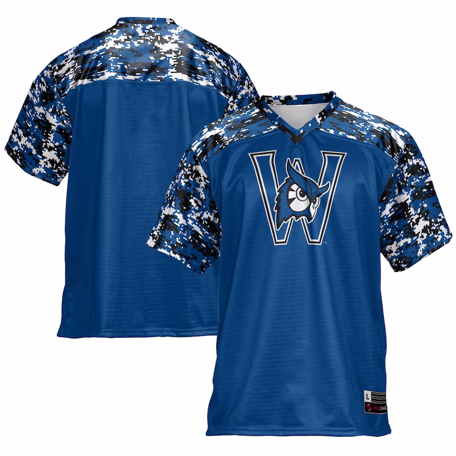 Westfield State Owls GameDay Greats Football Jersey - Blue - ujerseystore