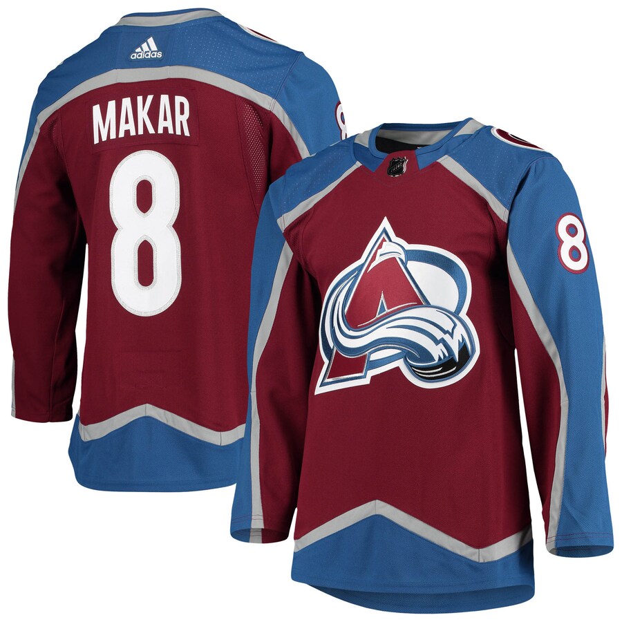 Men's Colorado Avalanche Cale Makar adidas Burgundy Home Primegreen Authentic Pro Player Jersey - ujerseystore