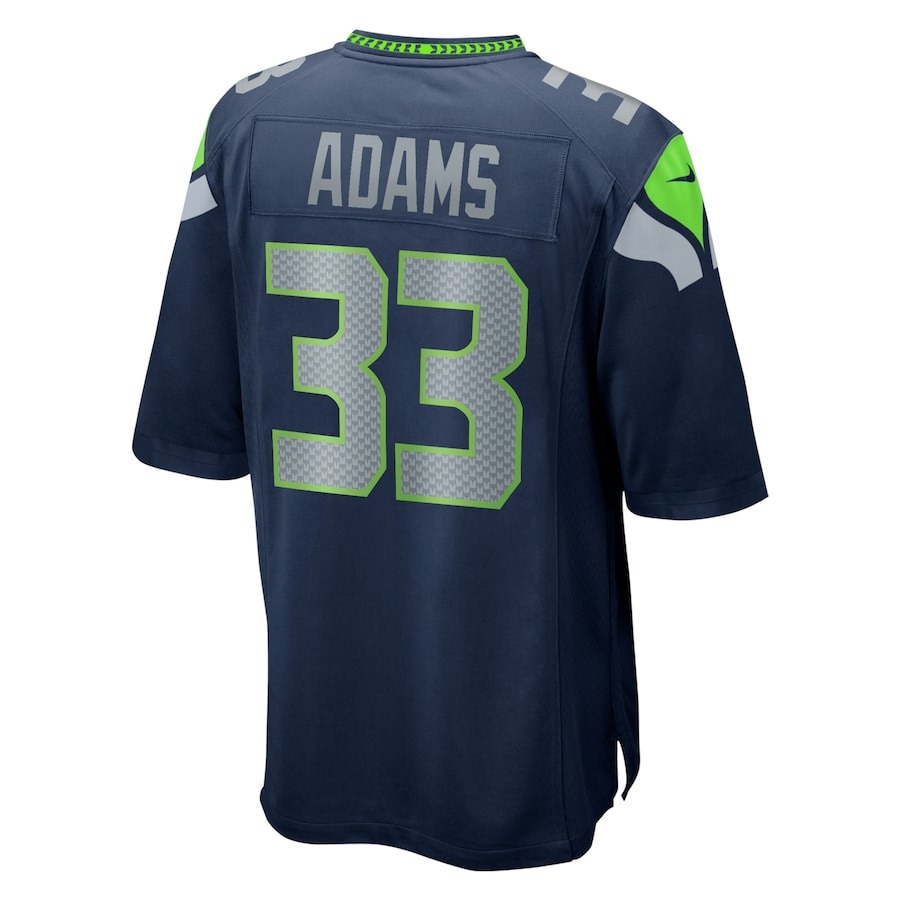 Men's Seattle Seahawks Jamal Adams Nike College Navy Game Team Jersey - ujerseystore