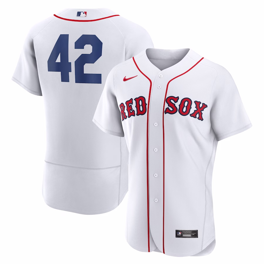 Men's Boston Red Sox Nike White 2023 Jackie Robinson Day Authentic Jersey - ujerseystore