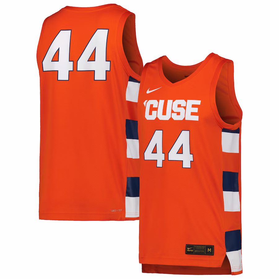 #44 Syracuse Orange Nike Team Replica Basketball Jersey - Orange - ujerseystore