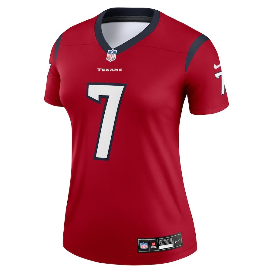 Women's Houston Texans C.J. Stroud Nike Red  Legend Jersey - ujerseystore