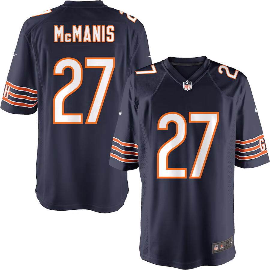 Nike Youth Chicago Bears Sherrick McManis Team Color Game Jersey - ujerseystore