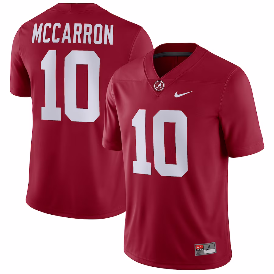 AJ McCarron Alabama Crimson Tide Nike Game Jersey - Crimson - ujerseystore