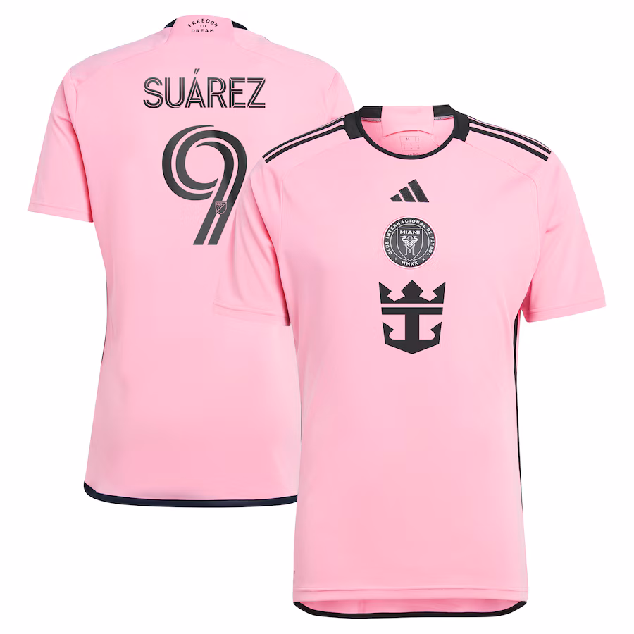 Men's Inter Miami CF Luis Suárez adidas Pink 2024 2getherness Replica Player Jersey - ujerseystore