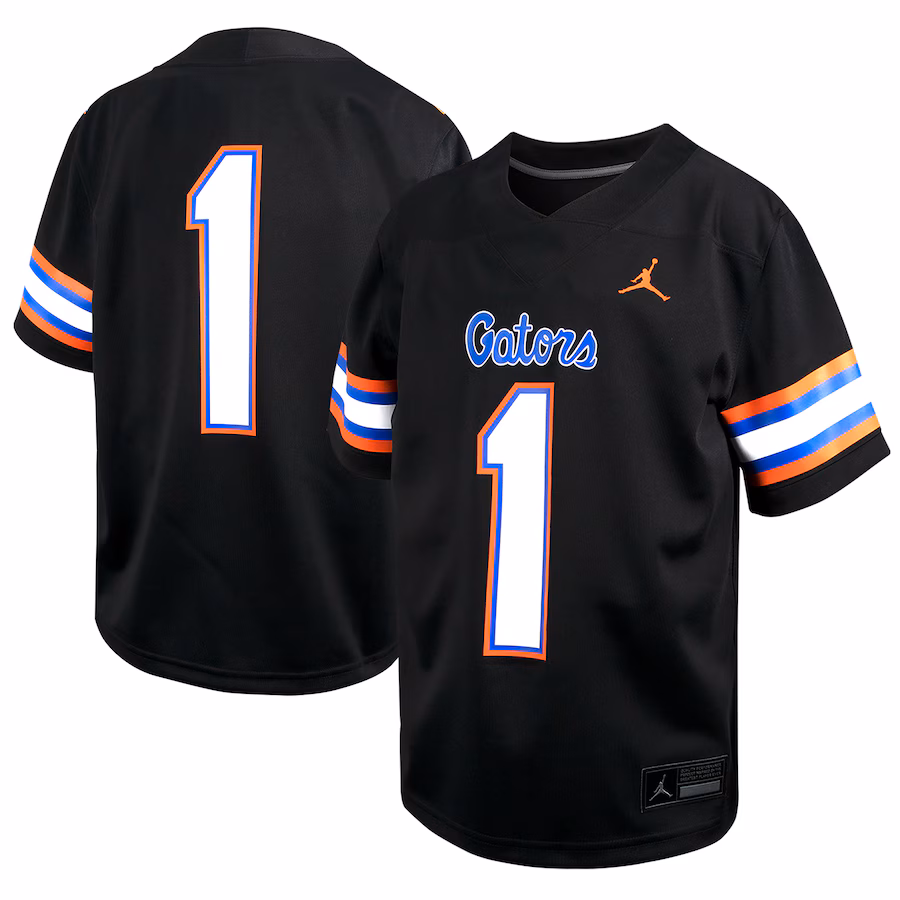 Youth Jordan Brand # Black Florida Gators Alternate Game Jersey - ujerseystore