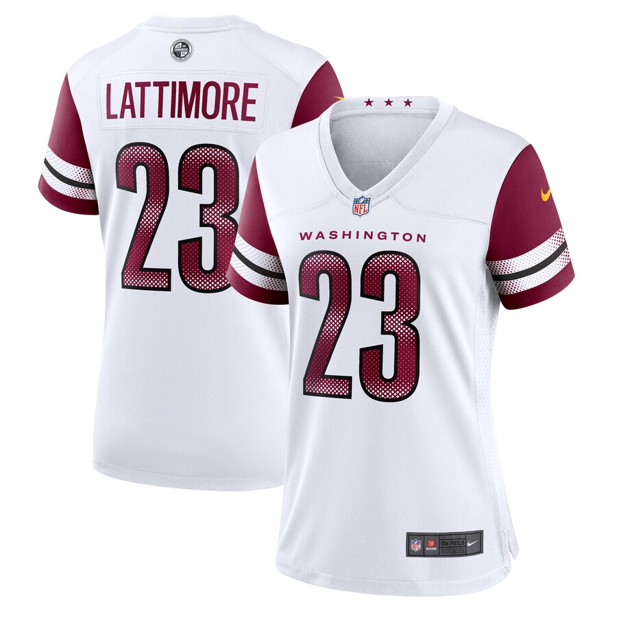 Women's Washington Commanders Marshon Lattimore Nike White Game Jersey - ujerseystore