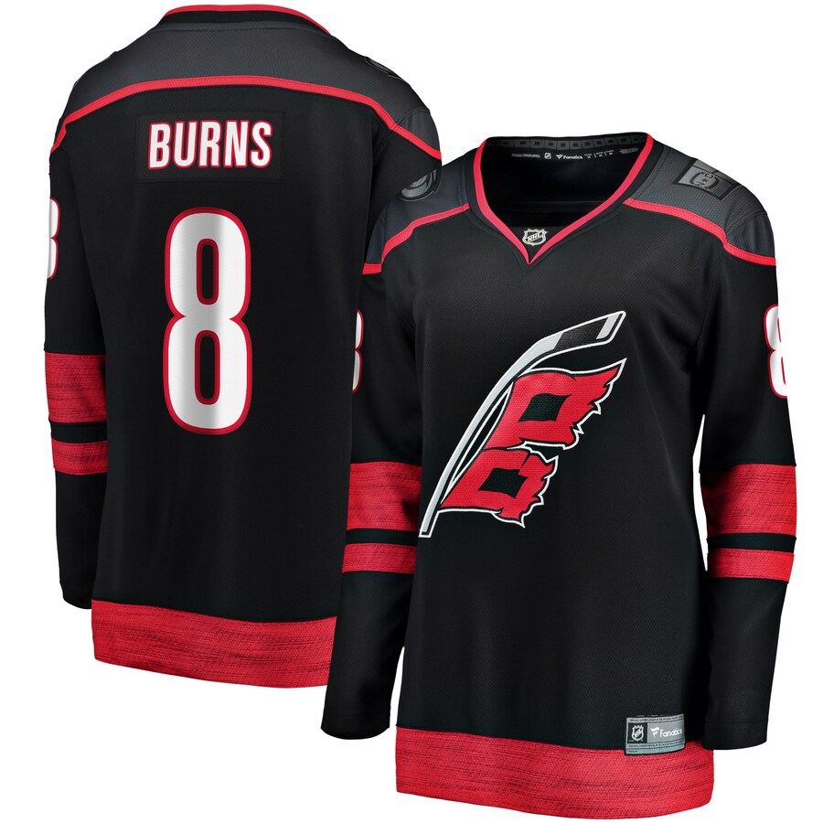 Women's Carolina Hurricanes Fanatics Branded Black Home Breakaway Player Jersey - ujerseystore