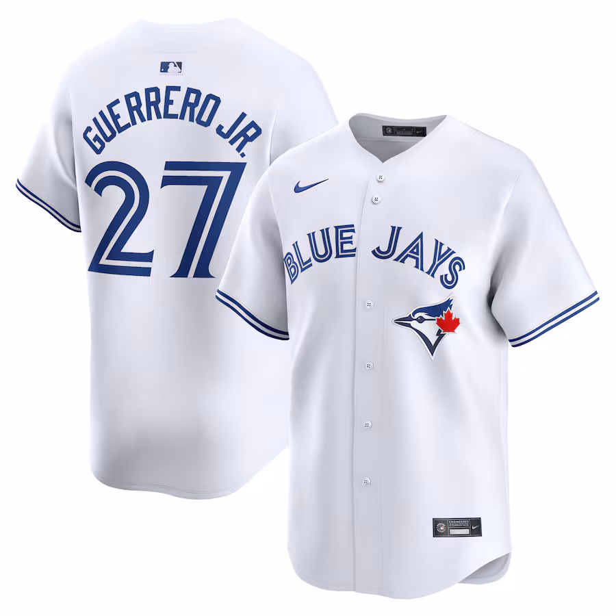 Youth Toronto Blue Jays Vladimir Guerrero Jr. Nike White Home Limited Player Jersey - ujerseystore