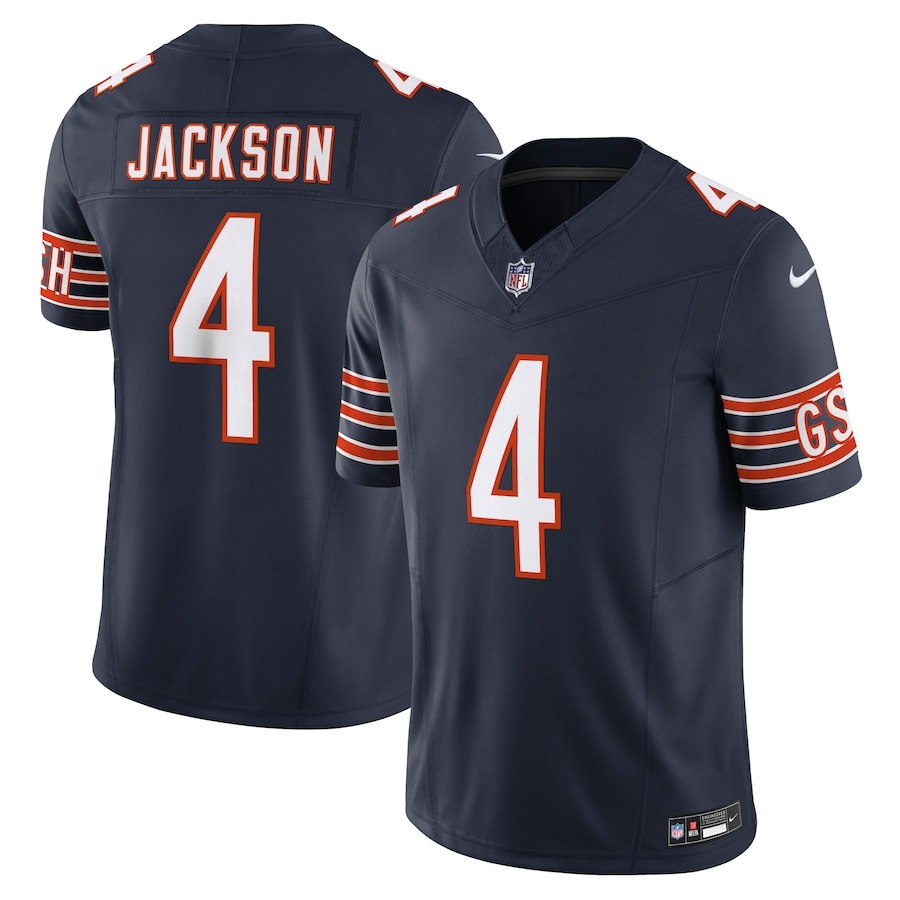 Men's Chicago Bears Eddie Jackson Nike Navy Vapor F.U.S.E. Limited Jersey - ujerseystore