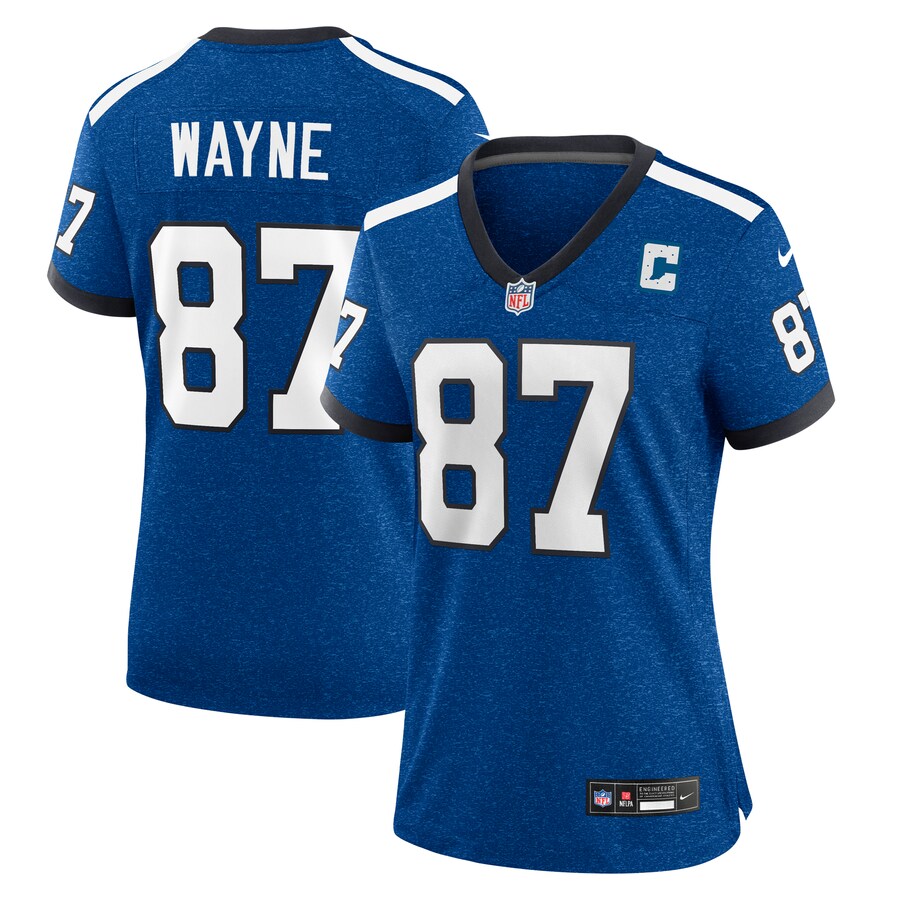 Women's Indianapolis Colts Reggie Wayne Nike Royal Indiana Nights Alternate Game Jersey - ujerseystore