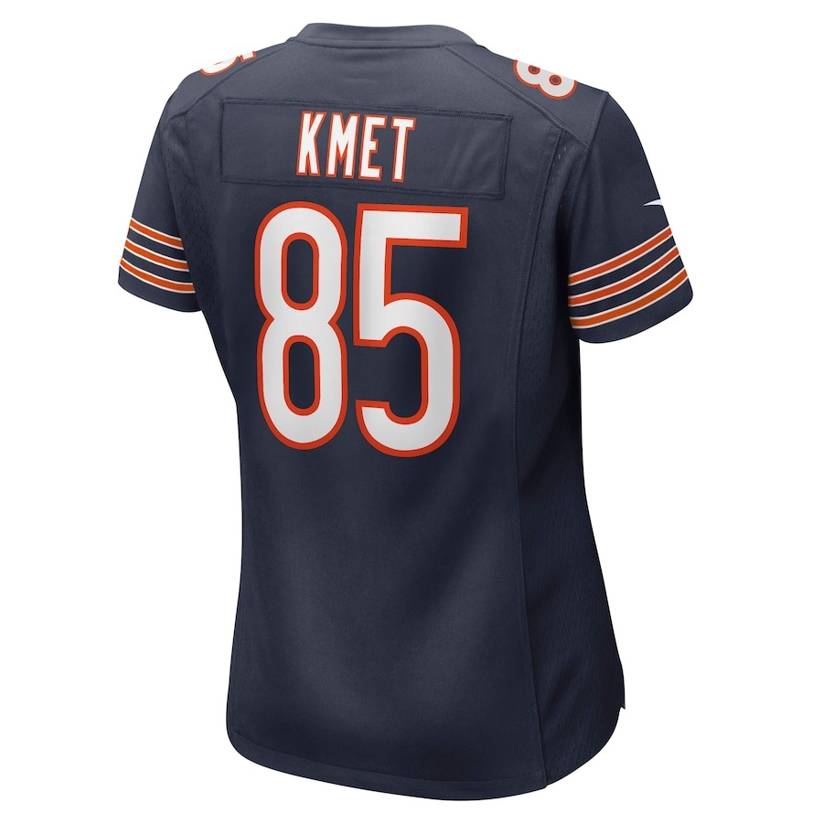 Women's Chicago Bears Cole Kmet Nike Navy Game Jersey - ujerseystore