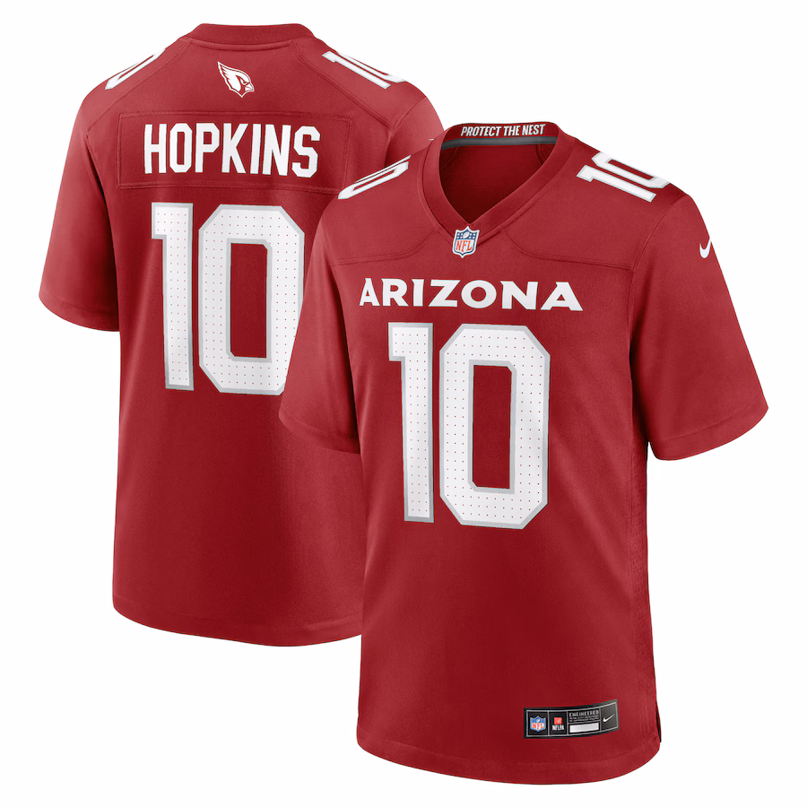 Men's Arizona Cardinals DeAndre Hopkins Nike Cardinal Game Player Jersey - ujerseystore