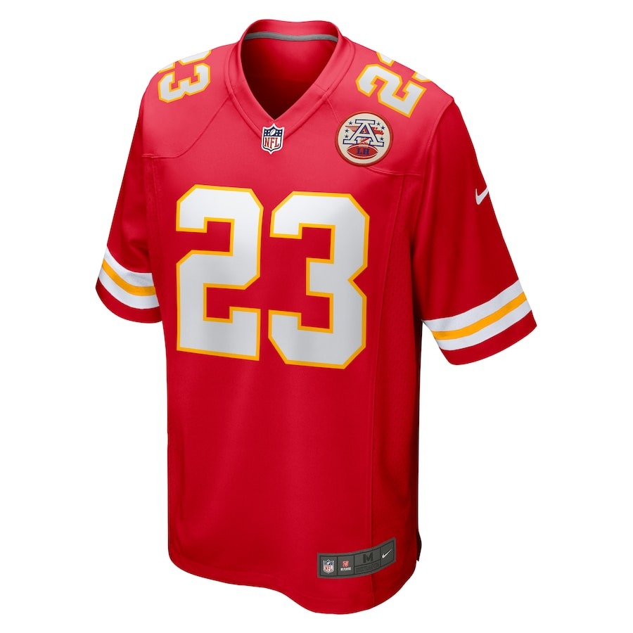 Men's Kansas City Chiefs Drue Tranquill Nike Red Game Player Jersey - ujerseystore