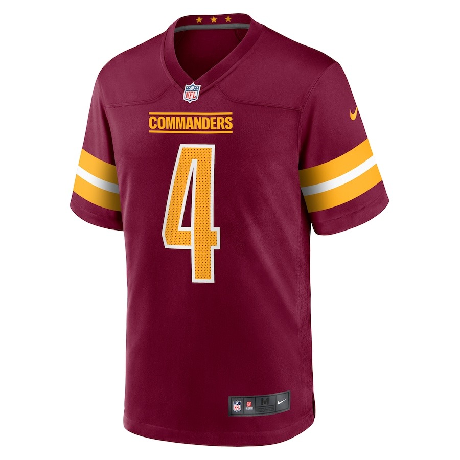 Men's Washington Commanders Frankie Luvu Nike Burgundy Game Jersey - ujerseystore