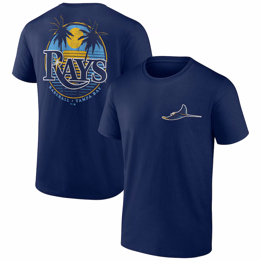 Men's Tampa Bay Rays Navy Bring It T-Shirt - ujerseystore