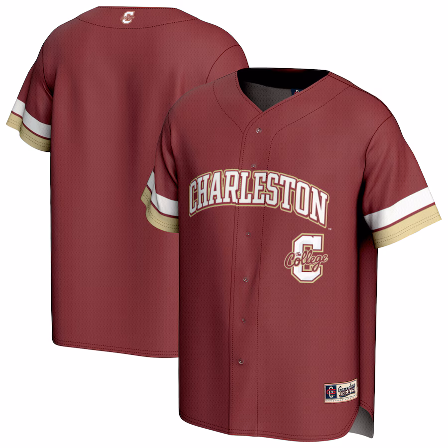 Unisex GameDay Greats Maroon Charleston Cougars Spirit Baseball Jersey - ujerseystore