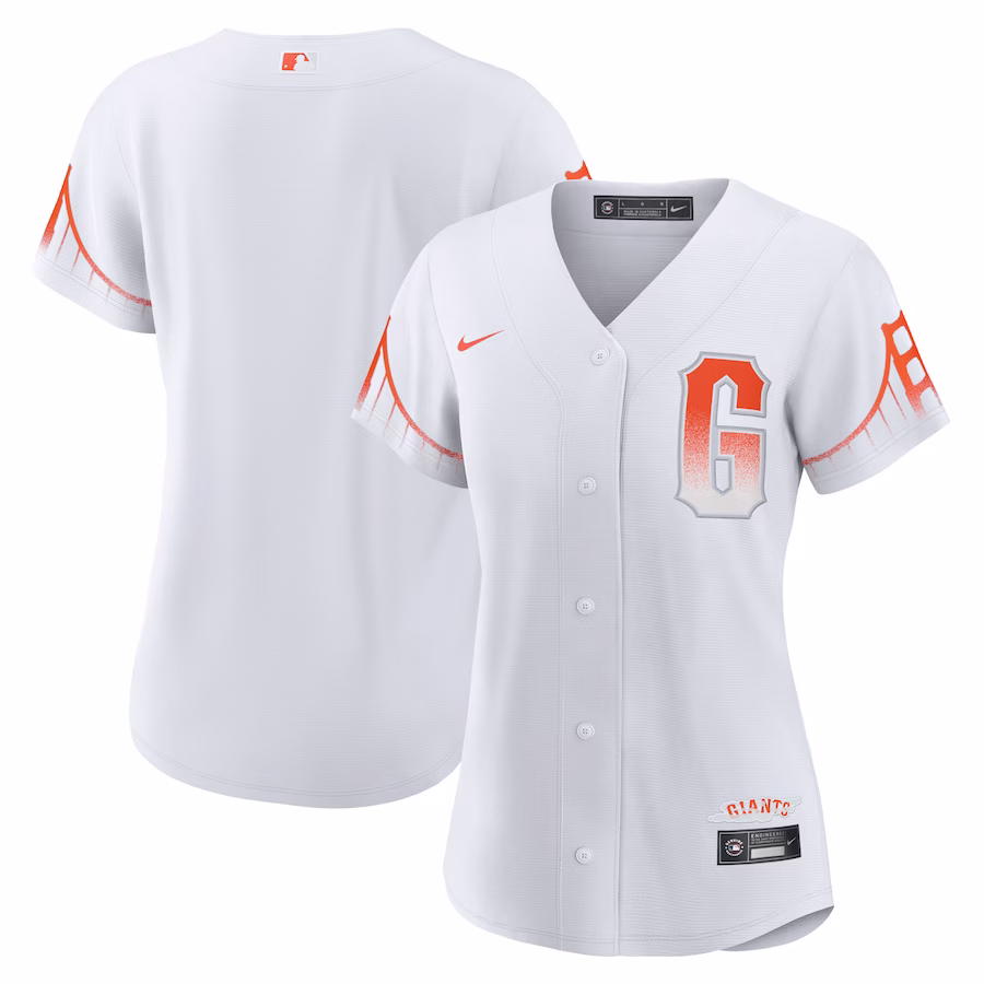 Women's San Francisco Giants Nike White City Connect Replica Jersey - ujerseystore