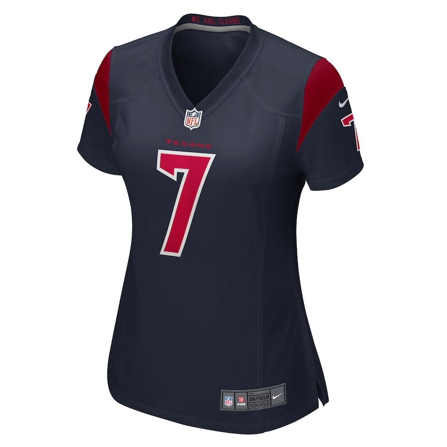 Women's Houston Texans C.J. Stroud Nike Navy Alternate Game Jersey - ujerseystore