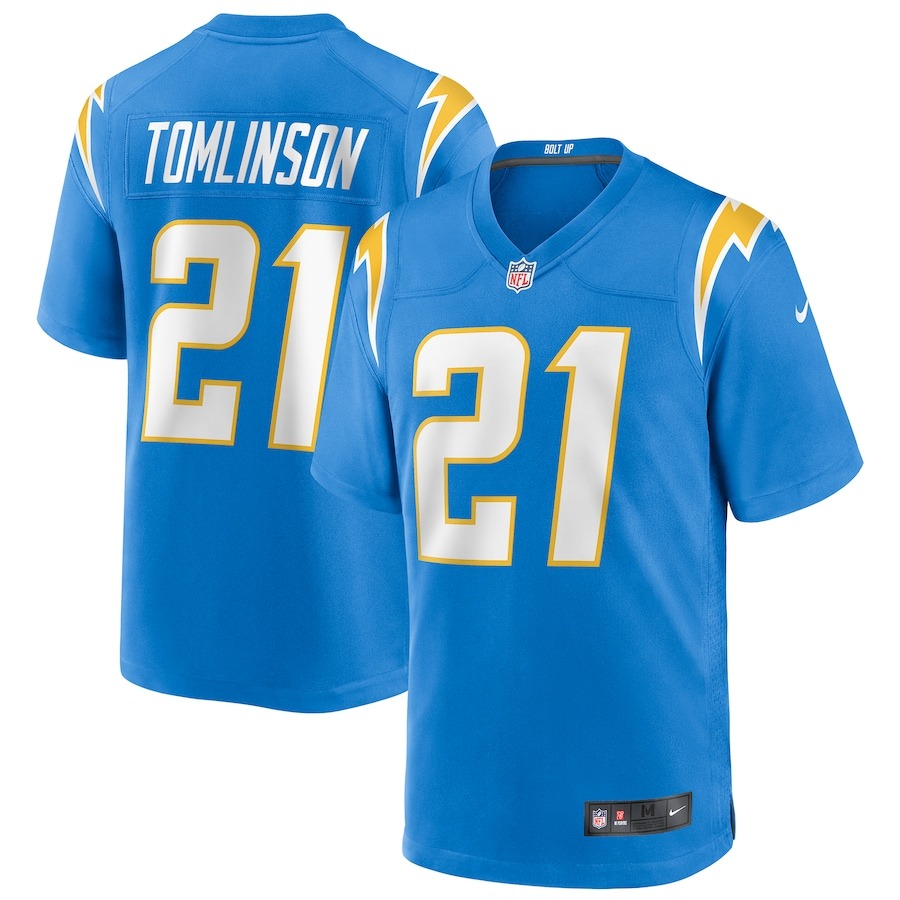 Men's Los Angeles Chargers LaDainian Tomlinson Nike Powder Blue Game Retired Player Jersey - ujerseystore