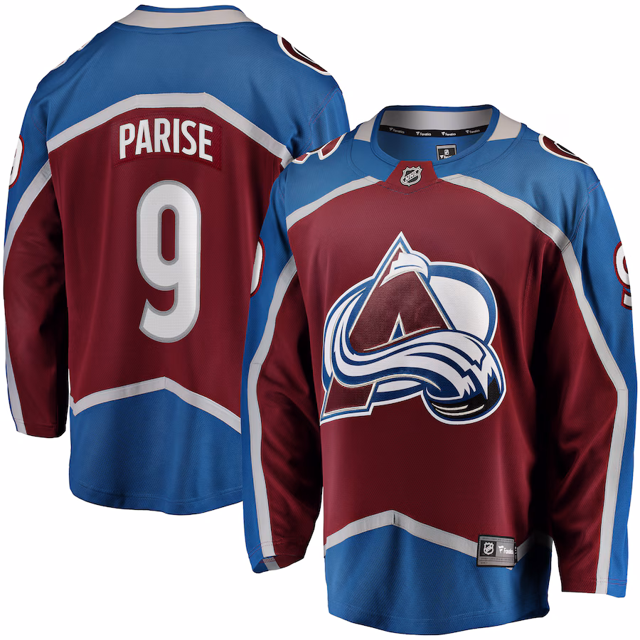 Men's Colorado Avalanche Zach Parise Fanatics Maroon Home Premier Breakaway Player Jersey - ujerseystore
