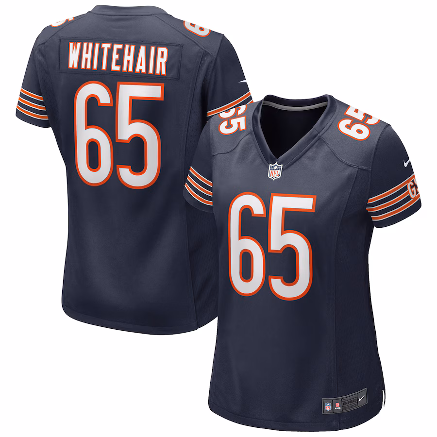 Women's Chicago Bears Cody Whitehair Nike Navy Game Jersey - ujerseystore