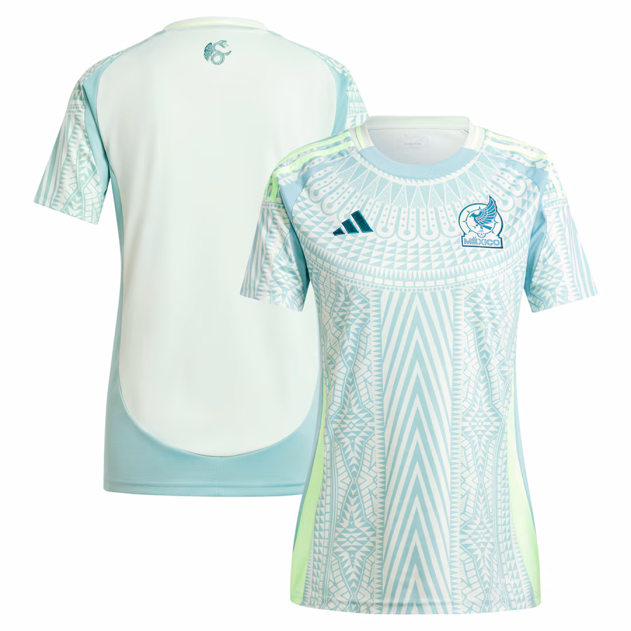 Women's Mexico National Team  adidas Green 2024 Away Replica Jersey - ujerseystore