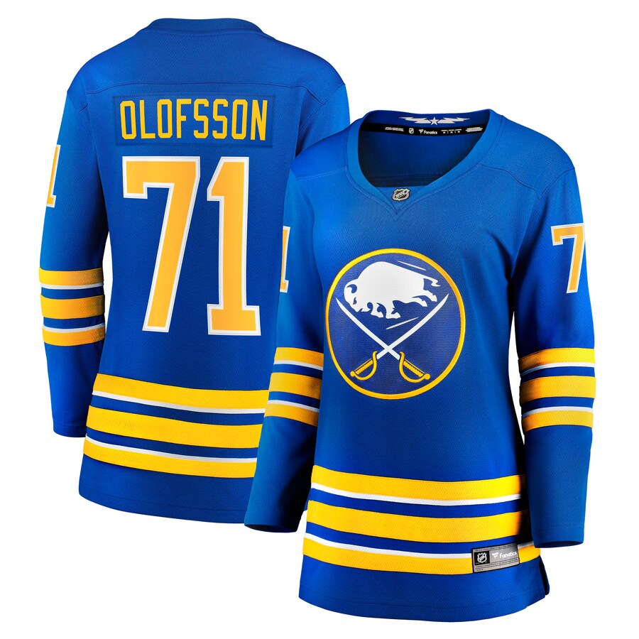 Women's Buffalo Sabres Victor Olofsson Fanatics Branded Royal Breakaway Player Jersey - ujerseystore
